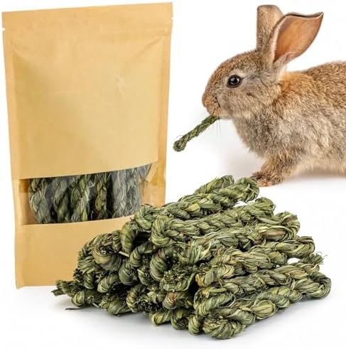 25pcs Rabbit Timothy Hay Chew Sticks