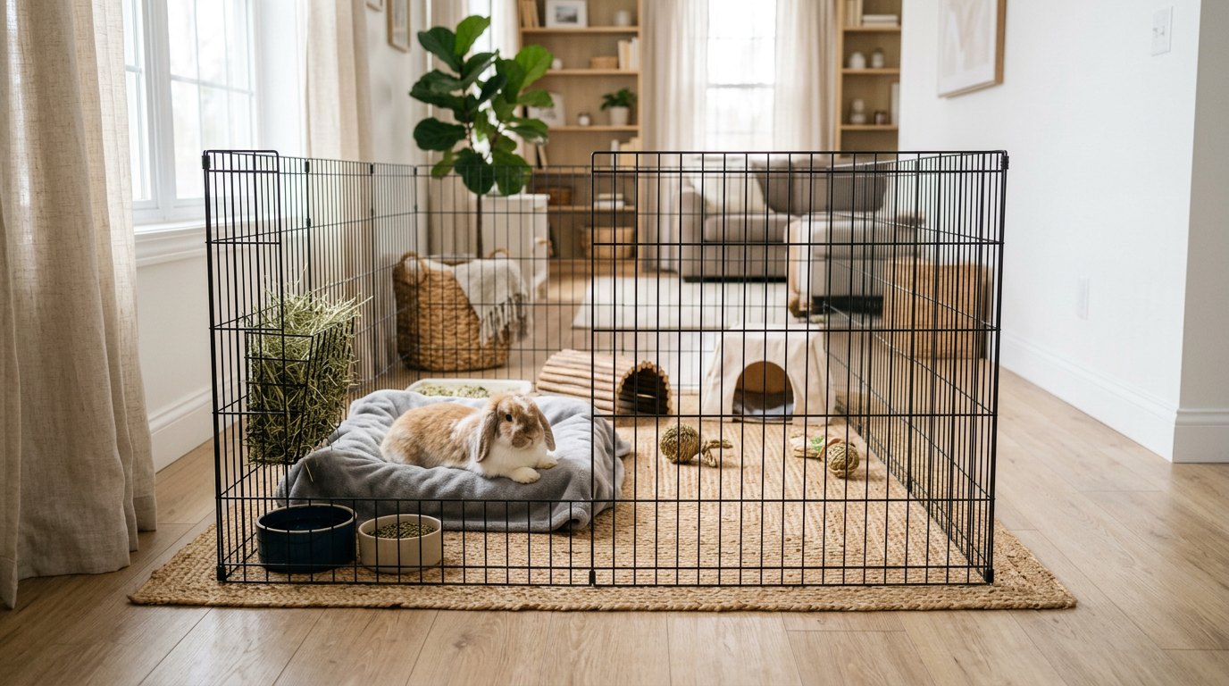 Rabbit Cage Size Guide: How Big Is Big Enough? Rabbit Cage Size Guide: How Big Is Big Enough?
